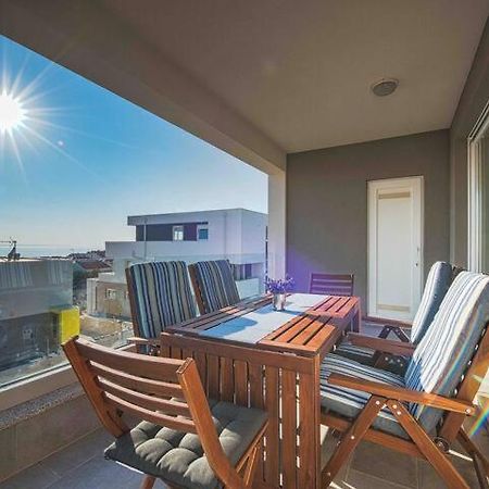 Blue Sky, Modern Sea View Apartment Novalja Buitenkant foto