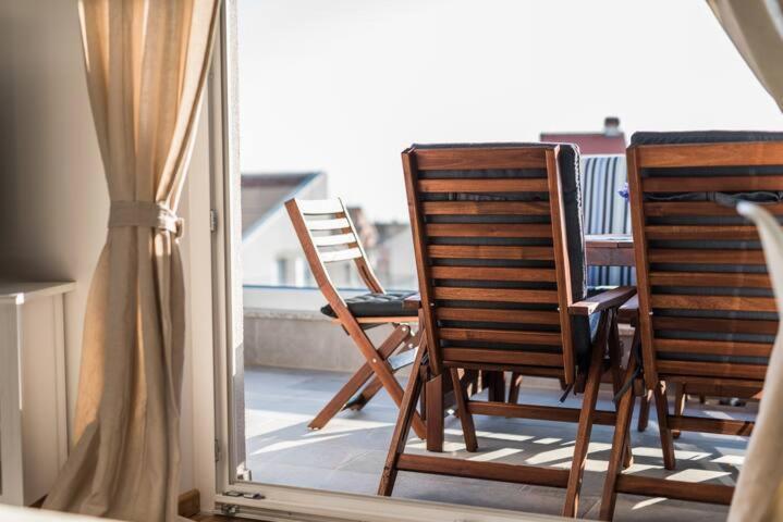 Blue Sky, Modern Sea View Apartment Novalja Buitenkant foto